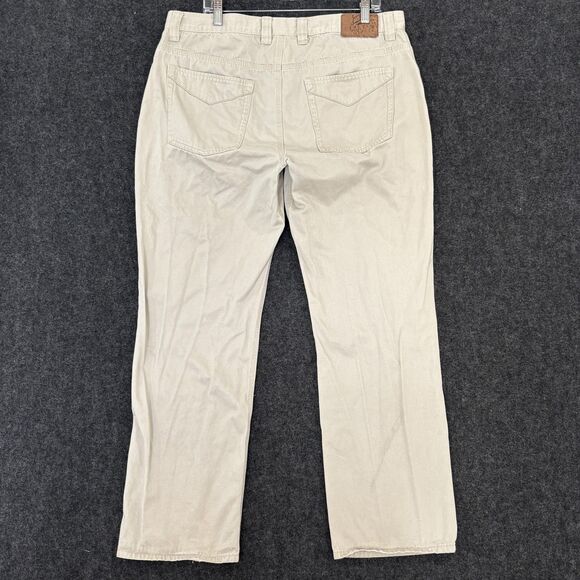 Mountain Khakis Pants Mens 38x32 Khaki Cotton Canvas Chino Workwear 5-Pocket - Picture 5 of 14